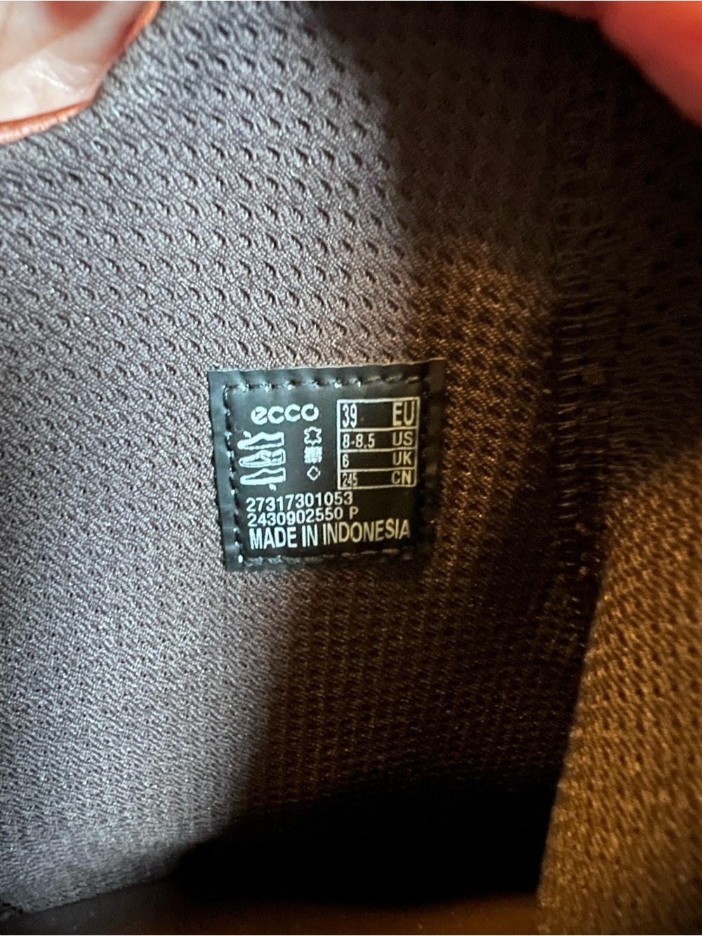 Ecco Brown Leather Ankle Bootie - Picture 5 of 12